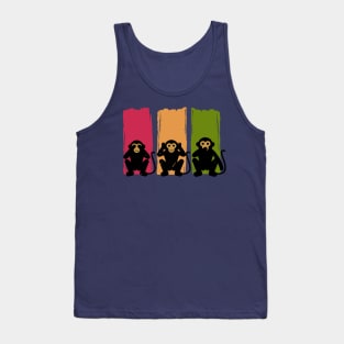 REGGAE -Three wise monkeys Tank Top